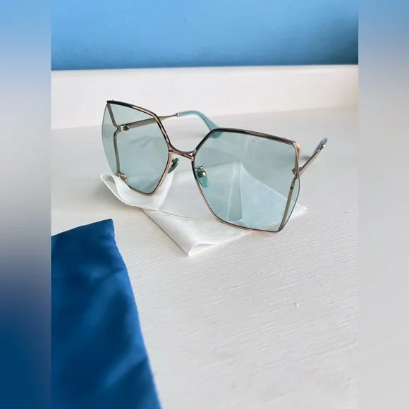 Gucci GG0817S 003 Gold/green 65-17-140 Sunglasses - Picture 6 of 16